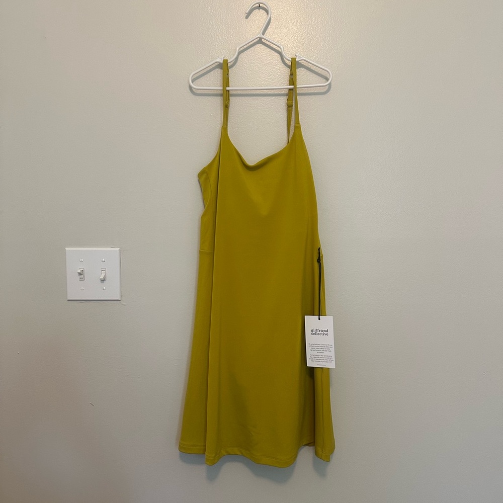 NWT Girlfriend Collective Naomi Dress XS
